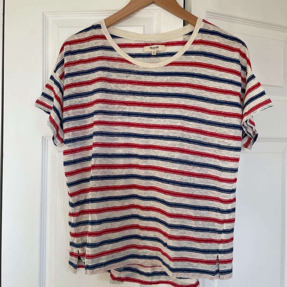 Madewell - Linen Crop Top